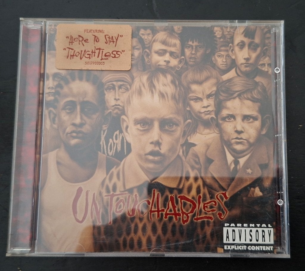 Korn - Untouchables, Cd's en Dvd's, Cd's | Hardrock en Metal, Metal, Gebruikt, Eerste persing, Ophalen of Verzenden