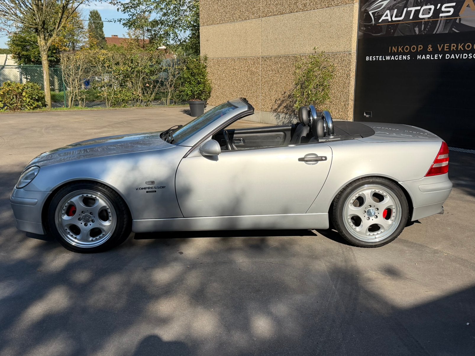 Mercedes Slk 2.6 Brabus, Auto's, Automaat, Dealer onderhouden, Achterwielaandrijving, Zwart