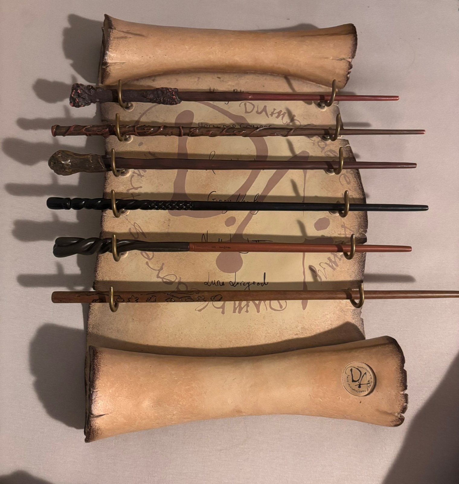 harry potter and the order of the phoenix wand set, Verzamelen, Ophalen of Verzenden, Zo goed als nieuw, Actiefiguurtje