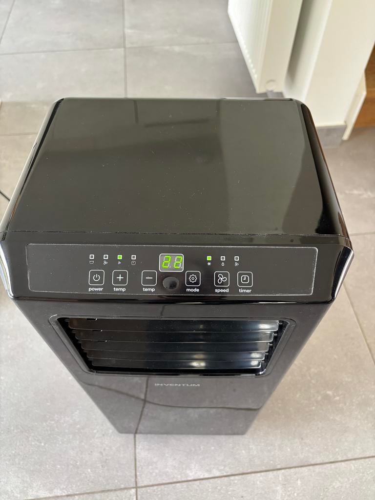Mobiele airco Inventum 901 zwart, Ophalen, Zo goed als nieuw, Mobiele airco, Afstandsbediening