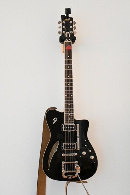 Duesenberg gitaar Caribou zwart, Ophalen, Zo goed als nieuw, Semi-solid body, Overige merken