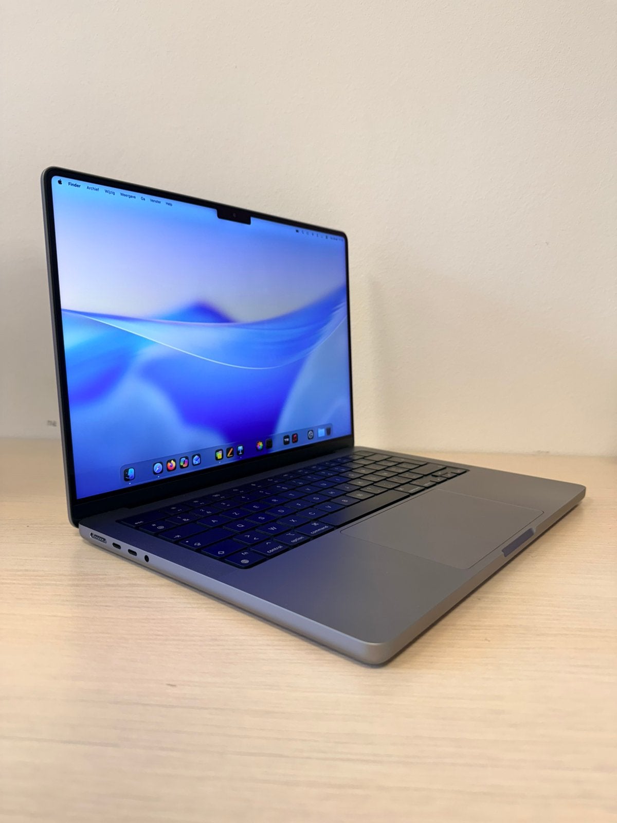 Macbook Pro 14” M1Pro - 16gb ram - 512Gb SSD - SpaceGray, Computers en Software, Ophalen, Zo goed als nieuw, MacBook