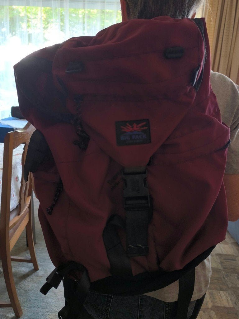 Big Pack Outdoor Rugzak / Hiking Backpack, Sport en Fitness, Ophalen of Verzenden, Zo goed als nieuw, Rugzak