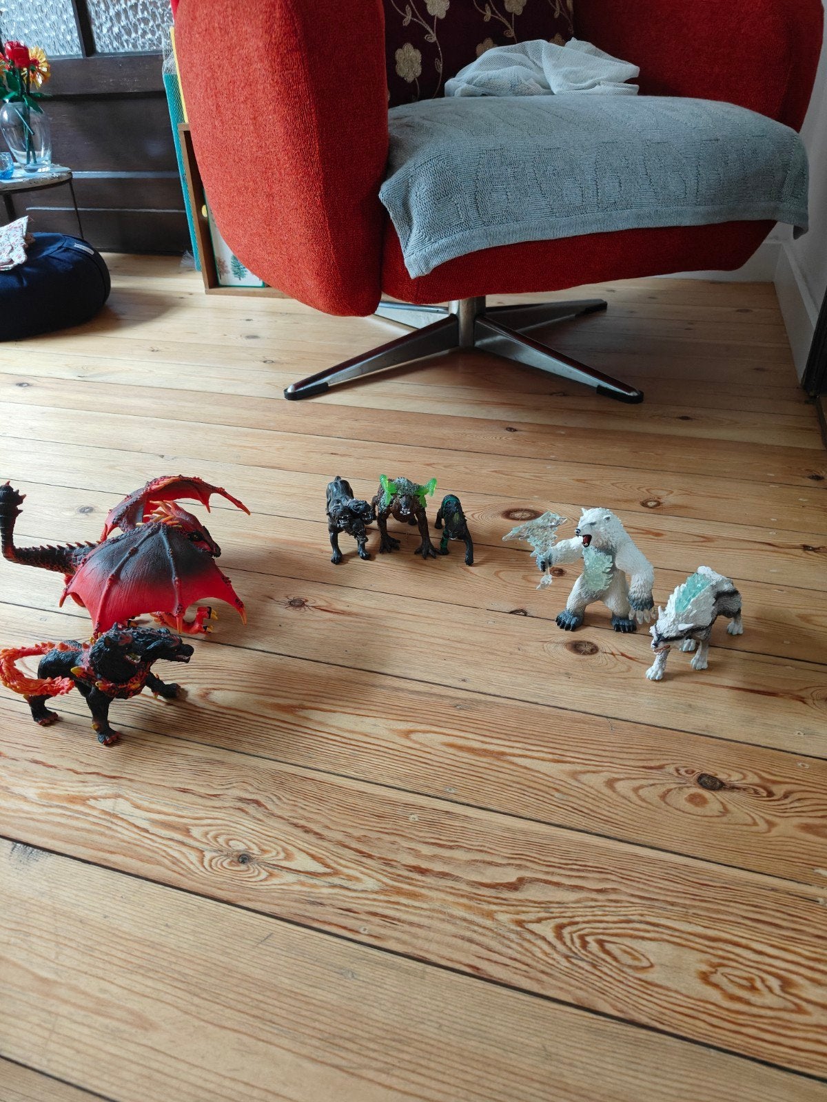 Schleich dieren uit Eldrador serie, Ophalen, Zo goed als nieuw