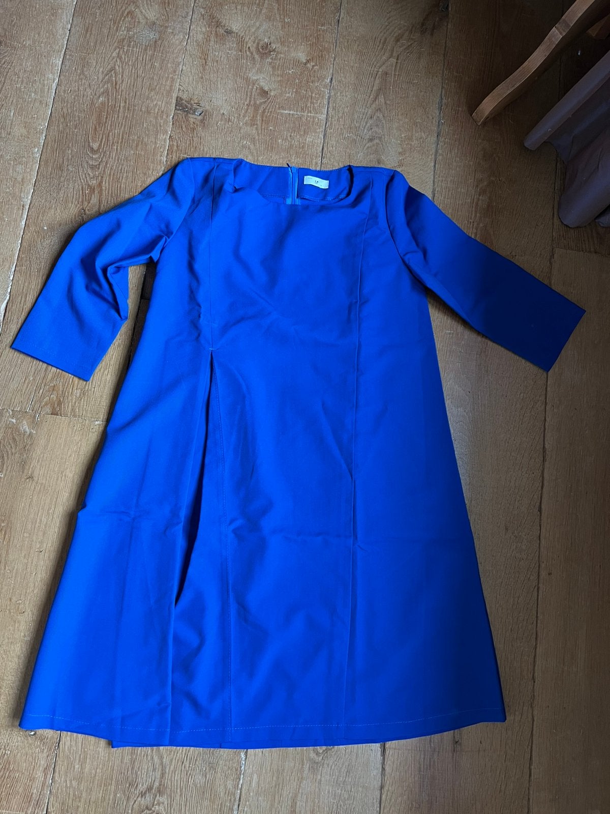 Jurk medium, Kleding | Dames, Ophalen, Zo goed als nieuw, Maat 38/40 (M), Blauw