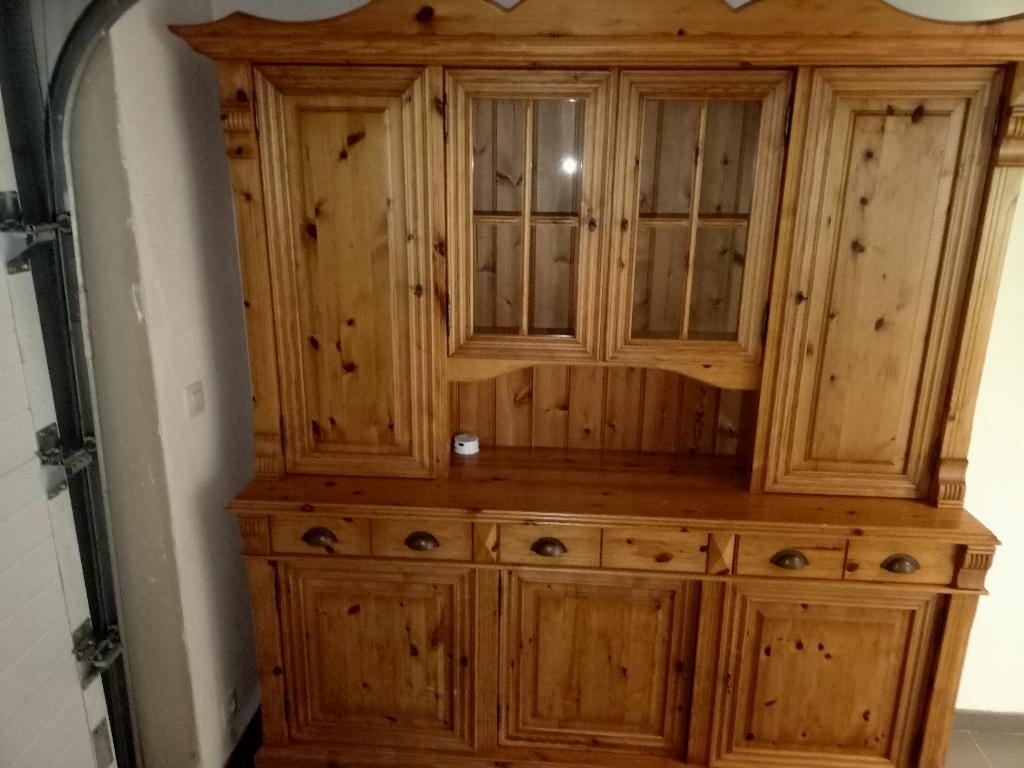 Kast living hout, Ophalen, Gebruikt, Met deur(en), 200 cm of meer