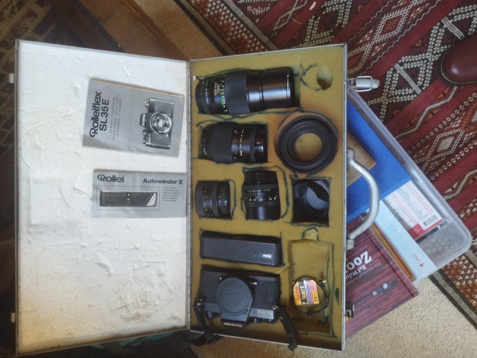 rolleiflex camera, Ophalen of Verzenden