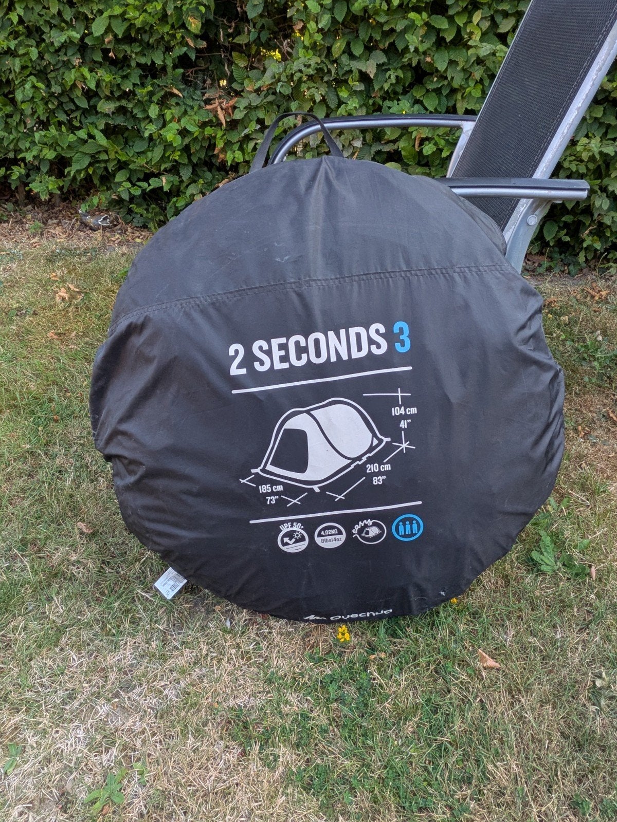quechua tent 3 personen, Ophalen