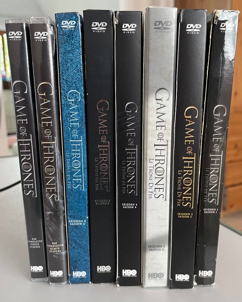 DVD complet seasons Game of Thrones, Cd's en Dvd's, Dvd's | Tv en Series, Ophalen, Gebruikt, Met bonustracks, Science Fiction en Fantasy