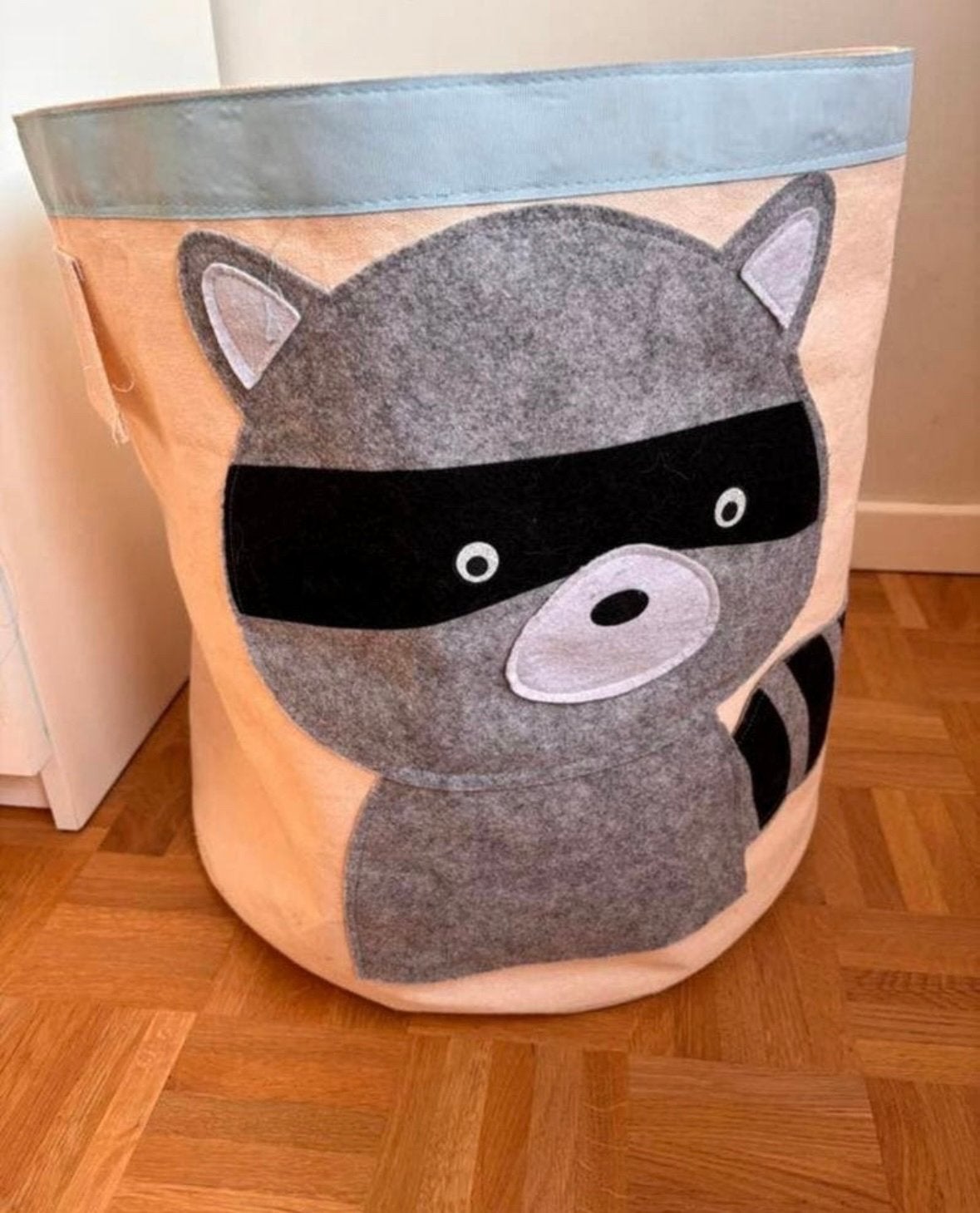 Sac de rangement a jouet raton laveur, Enlèvement, Comme neuf