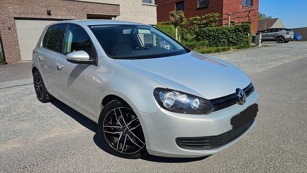 Volkswagen Golf 6 2.0L TDI/Automatich/92.000Km/Bj 2009/Leder, Auto's, Euro 5, Beige, 5 deurs, 81 kW