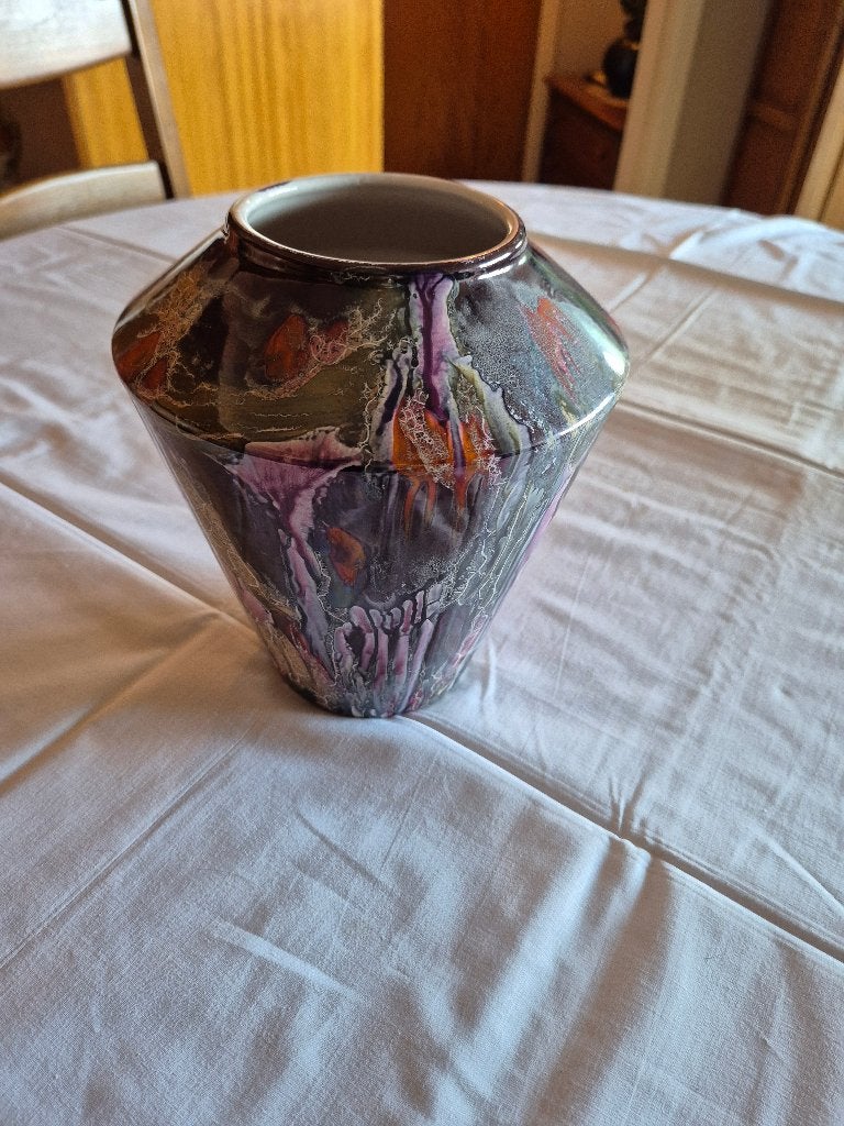 Vase design vintage en céramique - Allemagne 507-20, Enlèvement