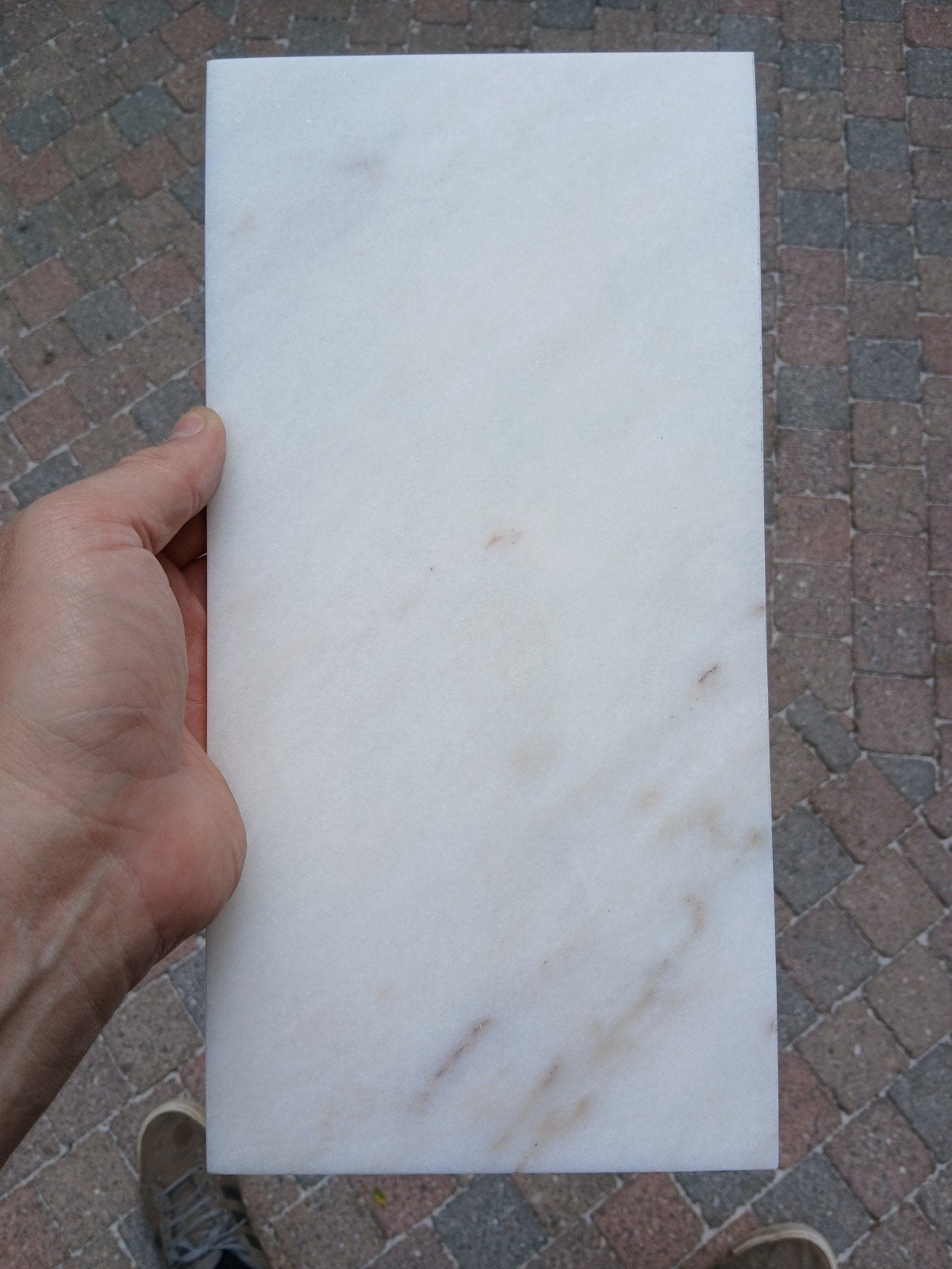 kleine partij echte marmeren tegels 30X15cm, Doe-het-zelf en Bouw, Tegels, Ophalen, Marmer