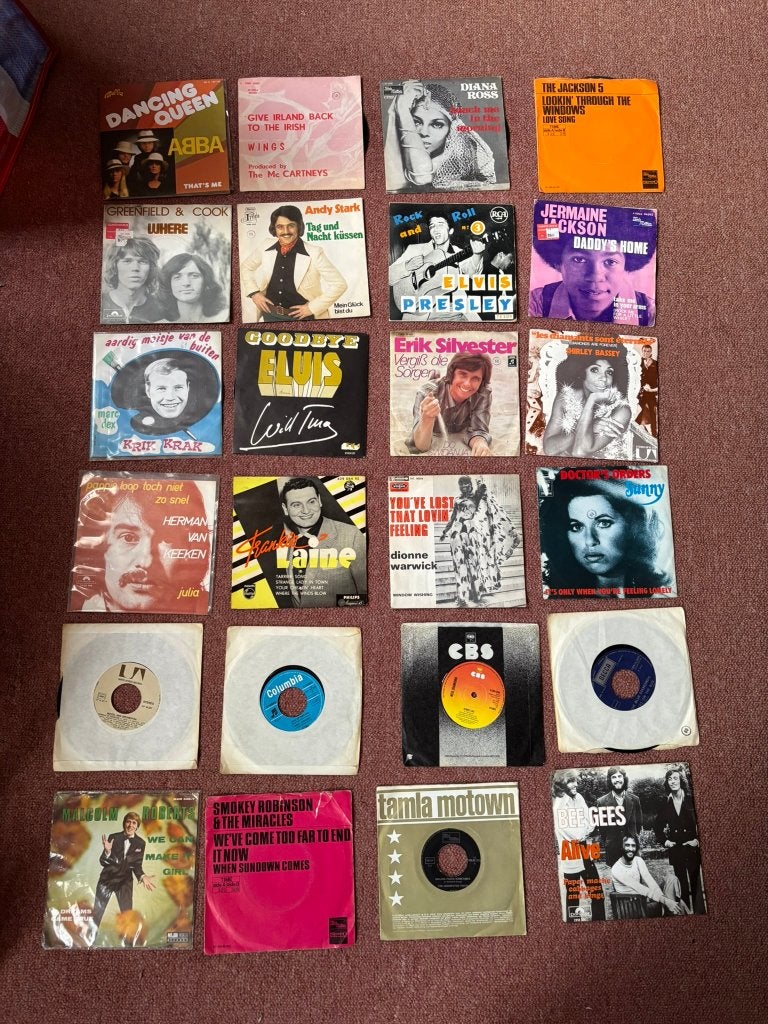 Collectie LP's, Ophalen