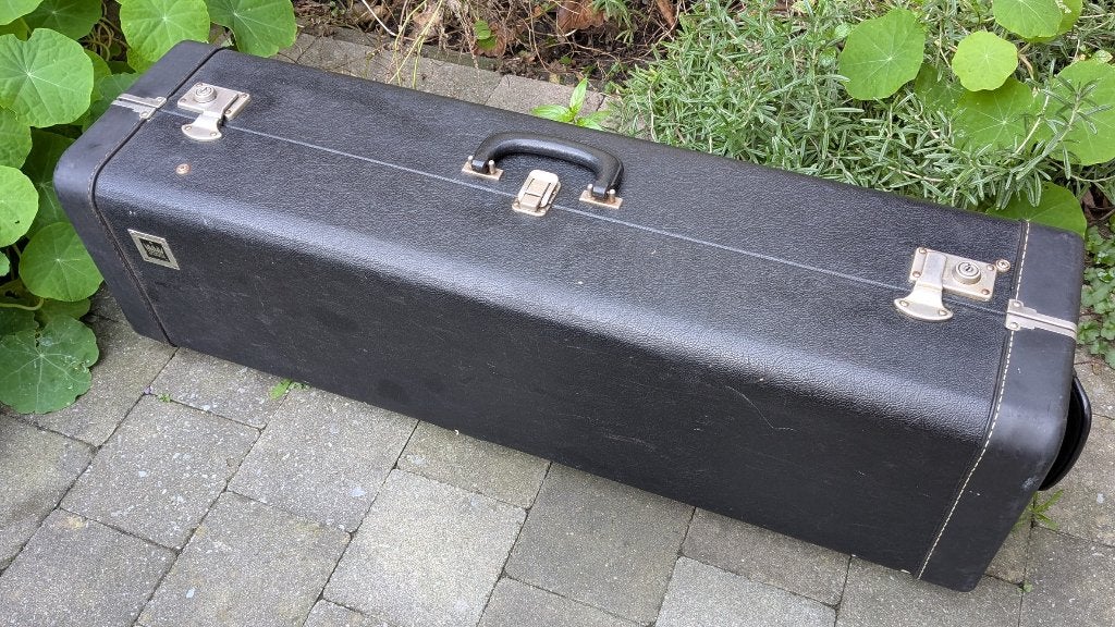 Trombone de concert King USA 3b avec quart de valve, Musique & Instruments, Enlèvement ou Envoi, Utilisé, Autres types