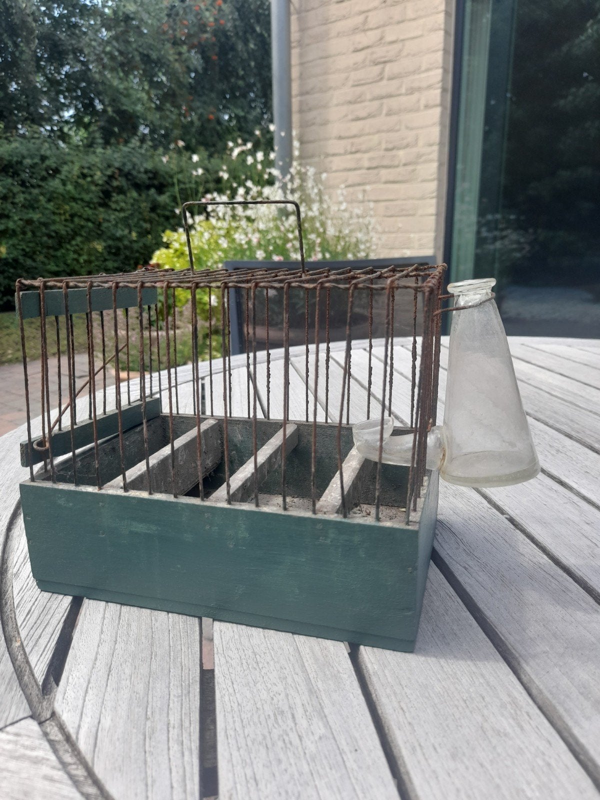 Ancienne petite cage à oiseaux, Animaux & Accessoires, Enlèvement ou Envoi