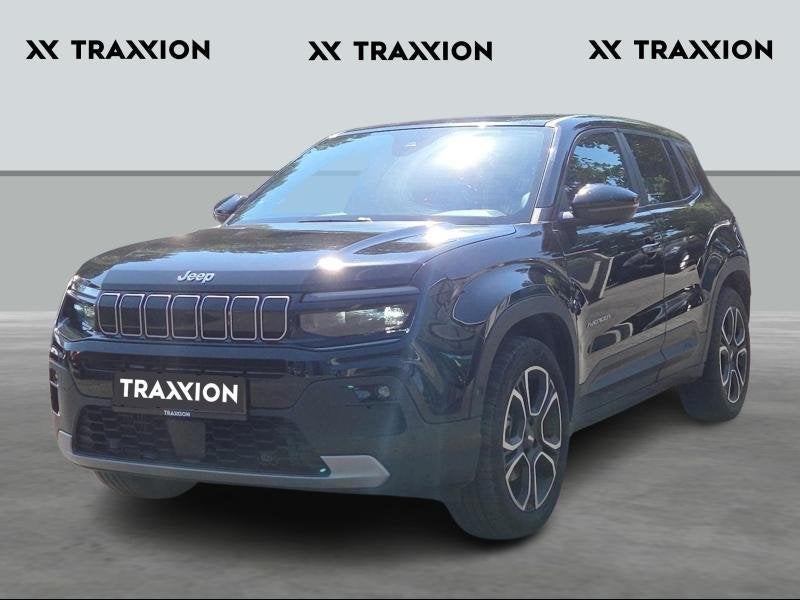 Jeep Avenger Longitude E-Hybrid Mhev - ACC - PDC 360 - Camer, Auto's, Jeep, USB, 1199 cc, Zwart, 5 deurs