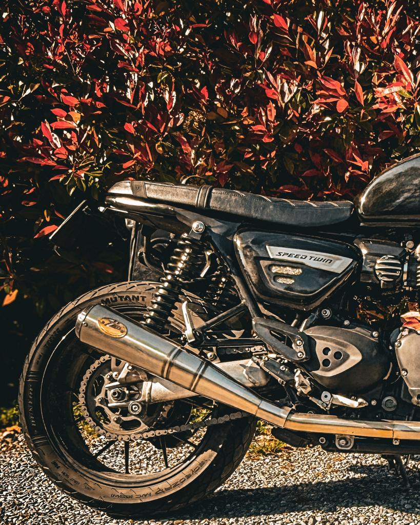 Triumph Speed Twin 1200, Motoren, Handvatverwarming, 2 cilinders, Occasion, Motorrijbewijs A