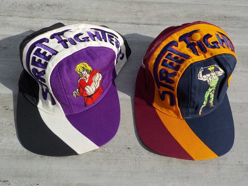 Casquettes Capcom Street Fighter II Vega Bruno Mario 1996, Enlèvement ou Envoi, Neuf
