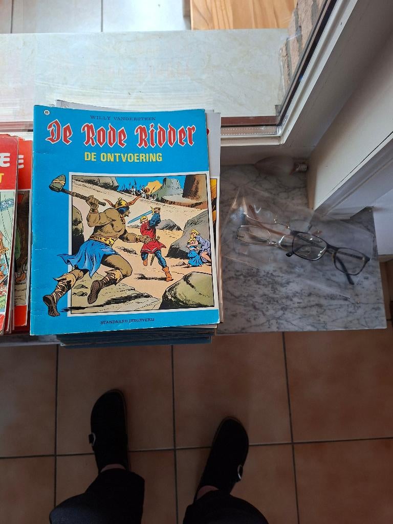 Stripverhaal De Rode Ridder, Meerdere stripboeken, Ophalen, Gelezen, Willy Vandersteen