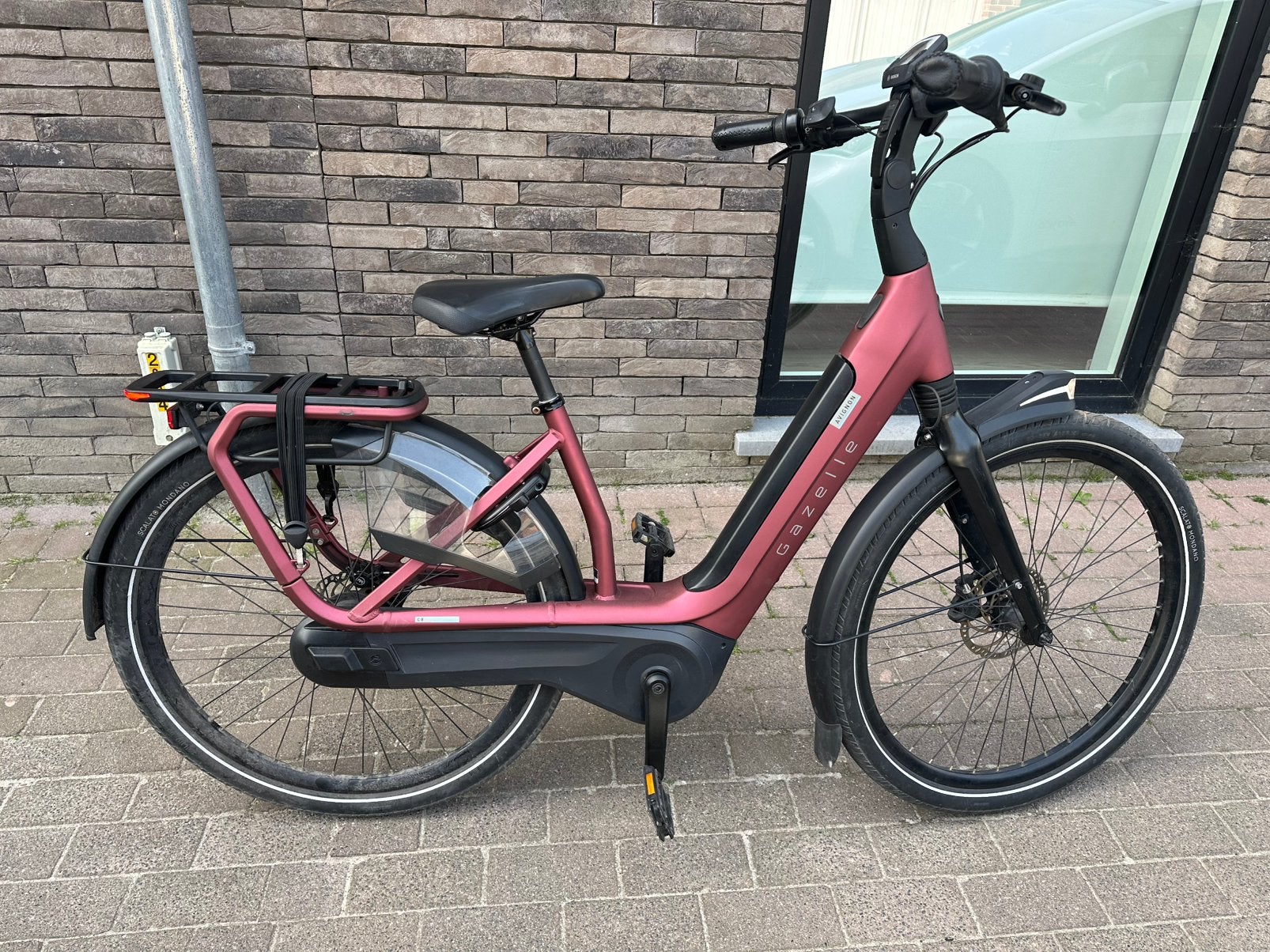 Gazelle Avignon C8+ elektrische fiets, Fietsen en Brommers, Elektrische fietsen, Zo goed als nieuw, Gazelle, Ophalen