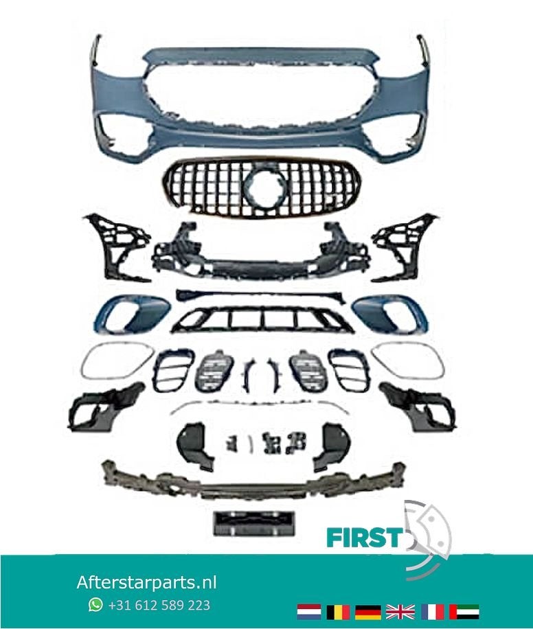 W223 S KLASSE AMG LOOK BODYKIT VOORBUMPER SCLASS BUMPER PACK, Ophalen of Verzenden, -, -, -