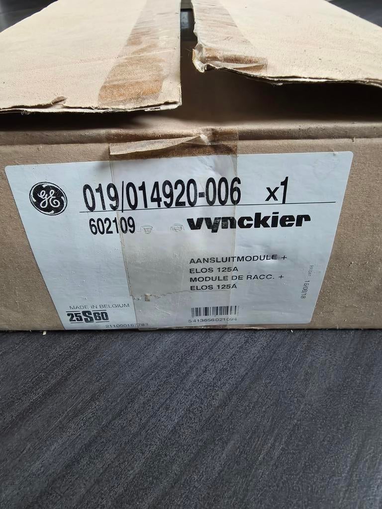 Module de raccordement, Enlèvement