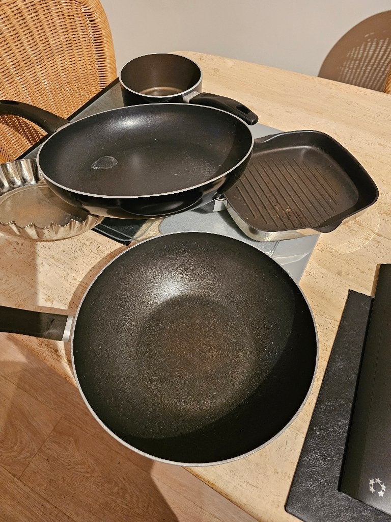 POELES, Tefal, Enlèvement, Utilisé, Revêtement antiadhésif
