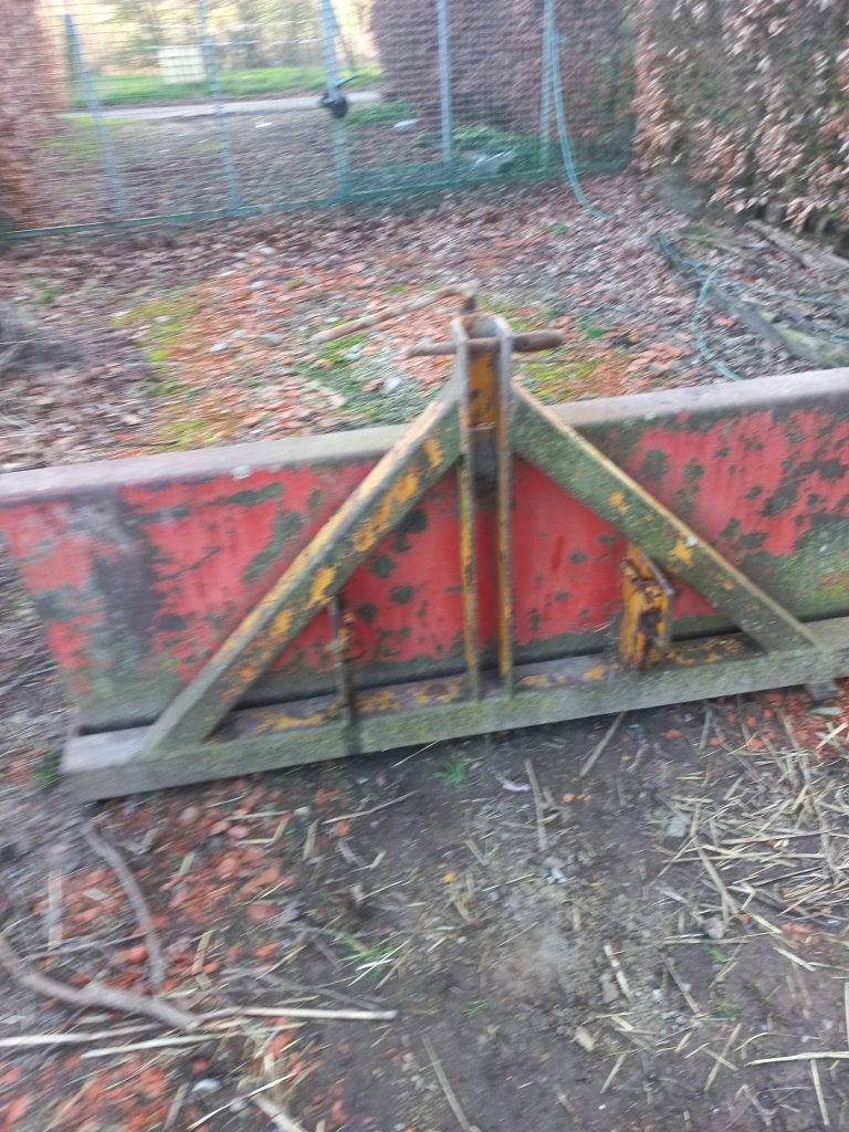 Grondbak voor tractor, Ophalen, Gebruikt