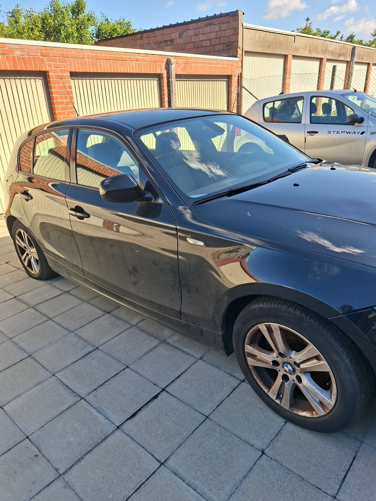 BMW 116I 2.0L, Auto's, BMW, Zwart, Zwart, Handgeschakeld, 5 deurs