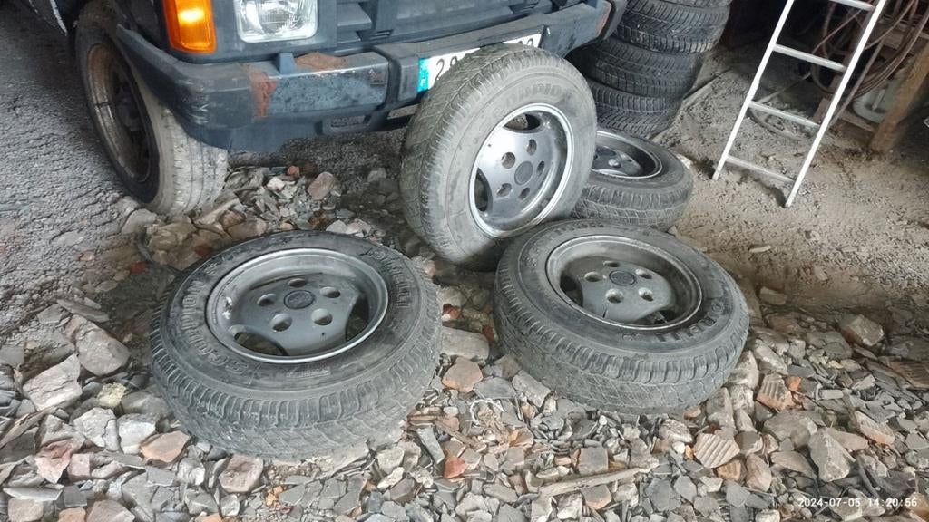 Jantes aluminium 16p range rover classic, Enlèvement, Rover