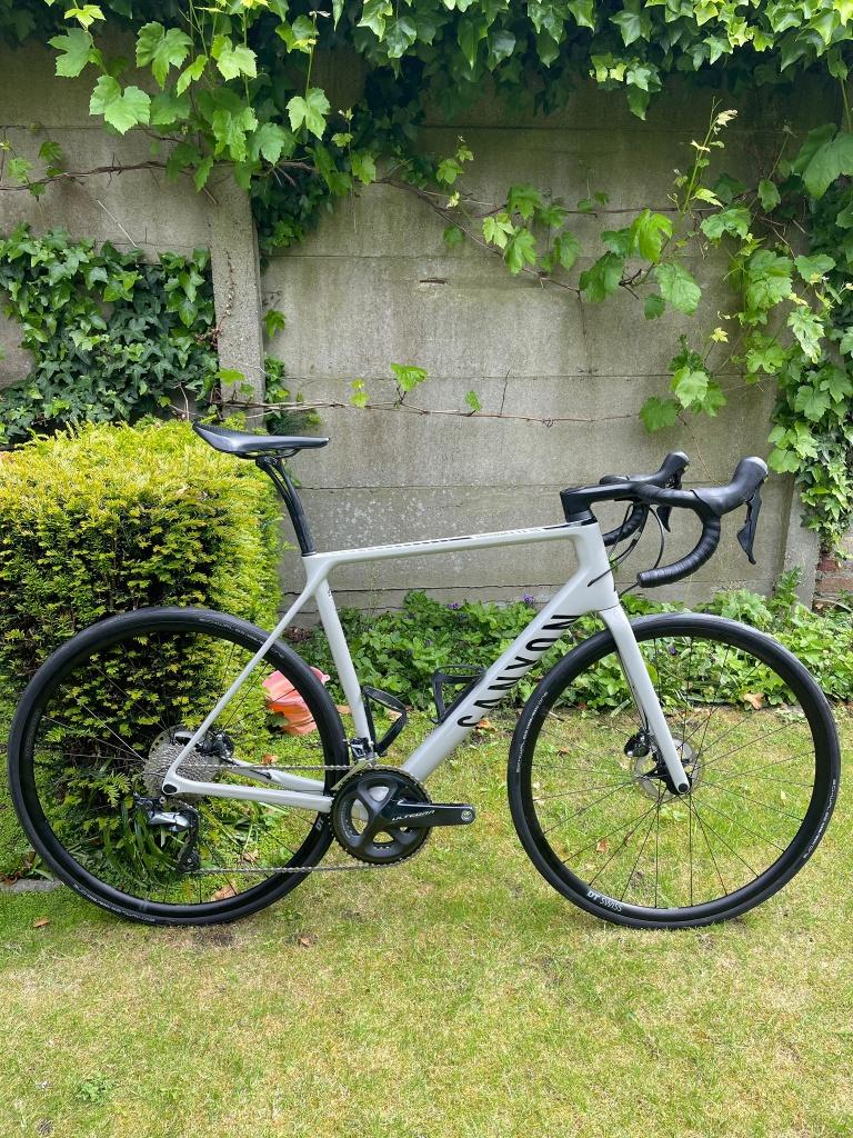 Canyon Endurace CF SL 8 - maat L, Fietsen en Brommers, 28 inch, Gebruikt, Carbon, 57 tot 61 cm