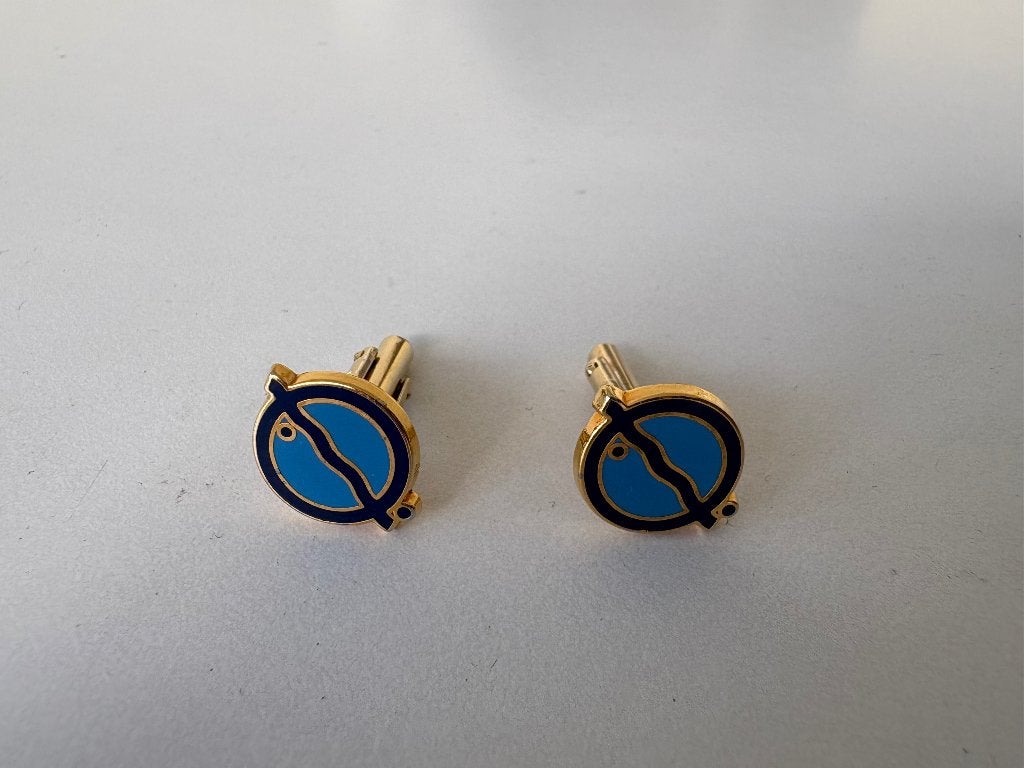 Kuifje manchetknopen sigaren van de farao, Ophalen of Verzenden, Kuifje, Zo goed als nieuw, Kleding
