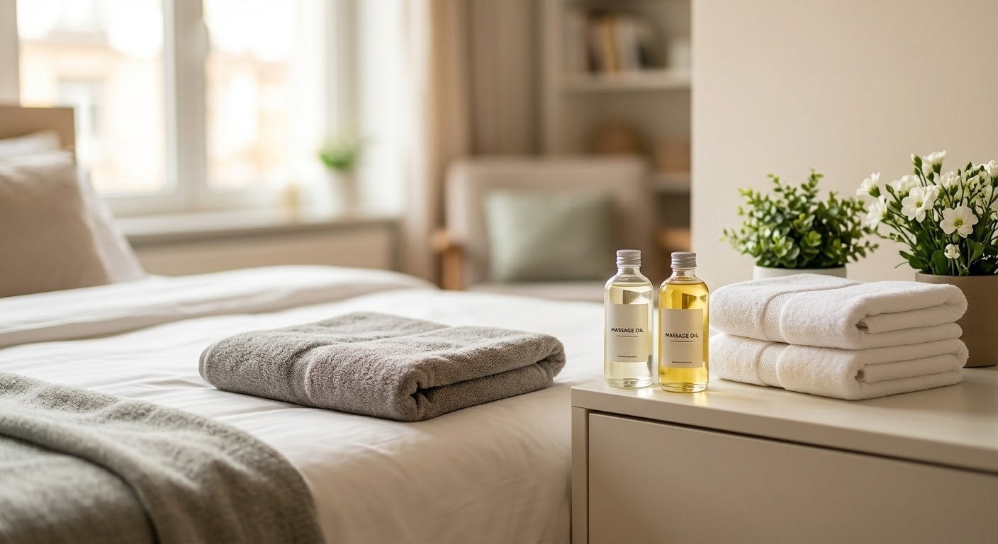 ‍️ Massage Bien-Être & Relaxation à Domicile — Bruxelles, Offres d'emploi, Horaire variable, À partir de 3 ans, Autres formes