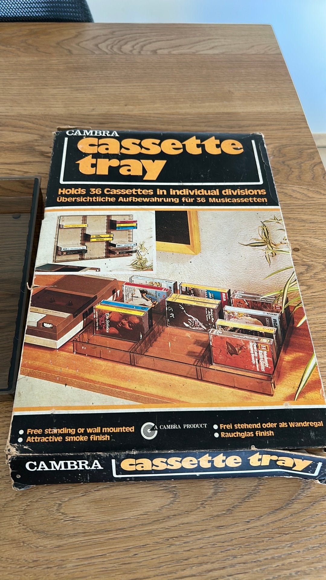 Vintage cassette tray 36 muziekcassettes, Ophalen of Verzenden, Audio en Video