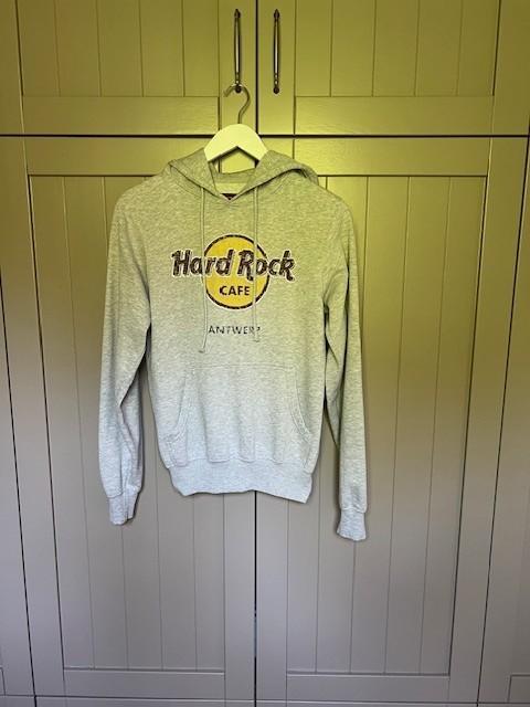 Hard Rock Café hoodie Antwerpen, Kleding | Dames, Truien en Vesten, Ophalen, Zo goed als nieuw, Maat 36 (S), Grijs