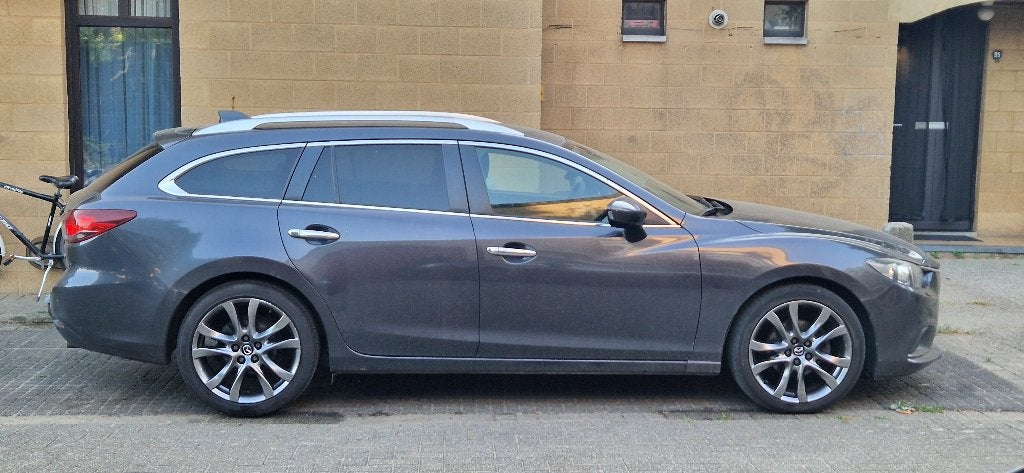 Mazda 6. GJ. 2013bj. 2.2 D. Euro 6b. 77.000km., Auto's, Stof, 4 cilinders, 2191 cc, Navigatiesysteem