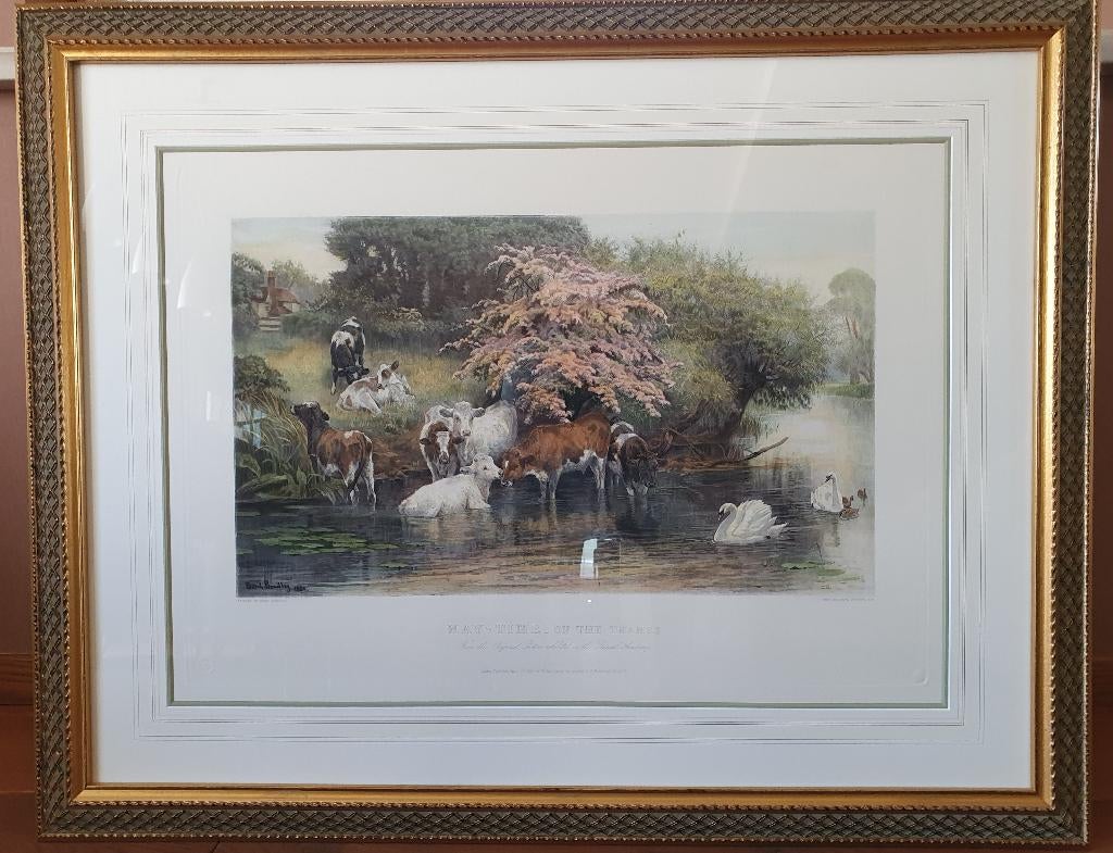 THOMAS ROSS FINE ART PRINT, Antiquités & Art, Art | Peinture | Classique, Enlèvement