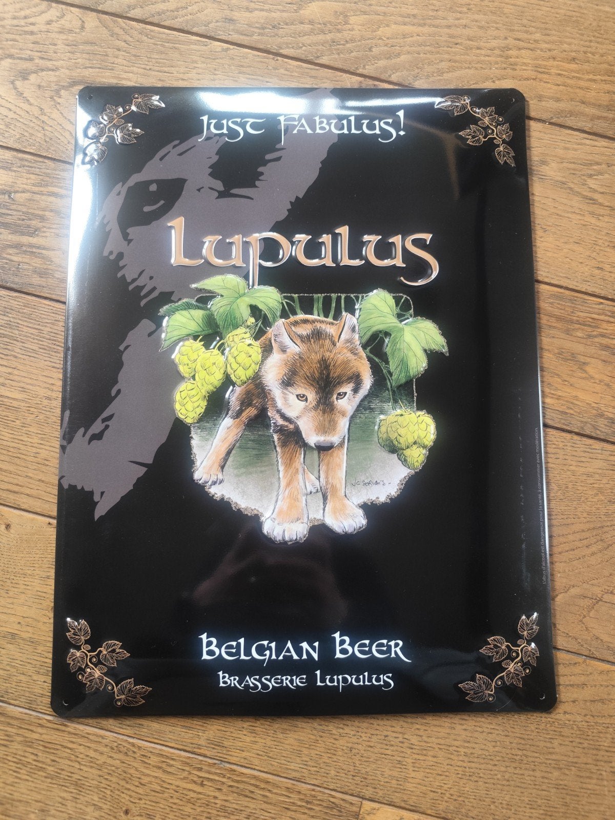 Lupulusplaat.” Gewoon fantastisch!” Nieuw nooit geplaatst. 4, Verzamelen, Ophalen of Verzenden