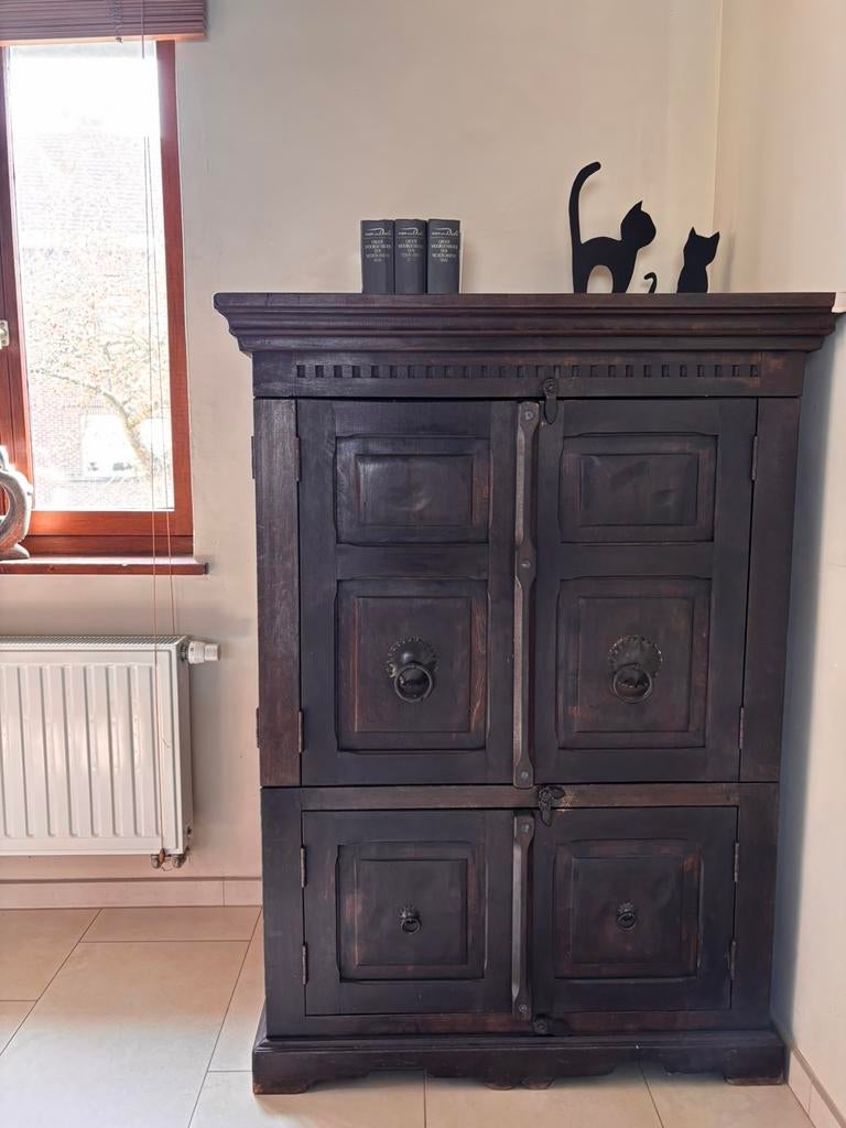 Complete eetkamer / salon in koloniale stijl, Antiek en Kunst, Ophalen