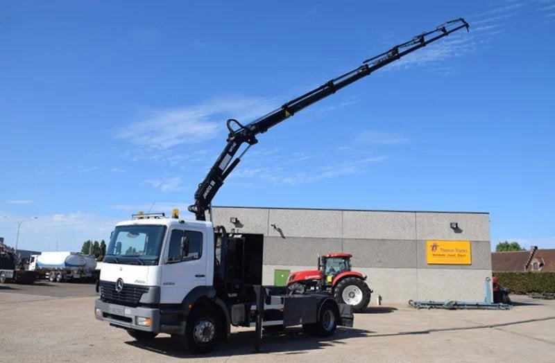 Mercedes-Benz Atego 1823 +Hooklift + MKG crane - 6x hydrauli, Achat, Entreprise, Mercedes-Benz, Diesel