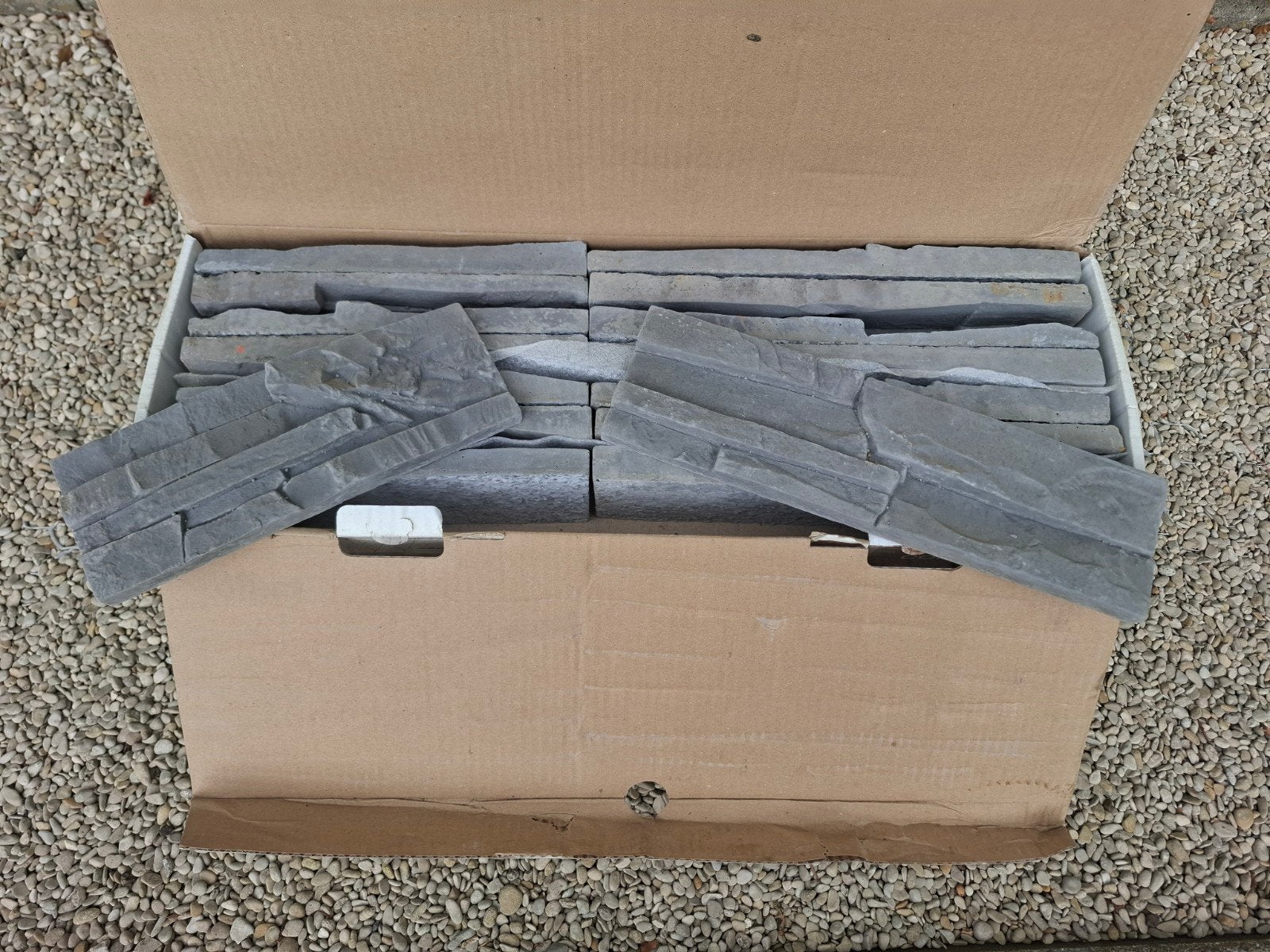Pantoufles en pierre anthracite Colorado, Bricolage & Construction, Enlèvement, Neuf