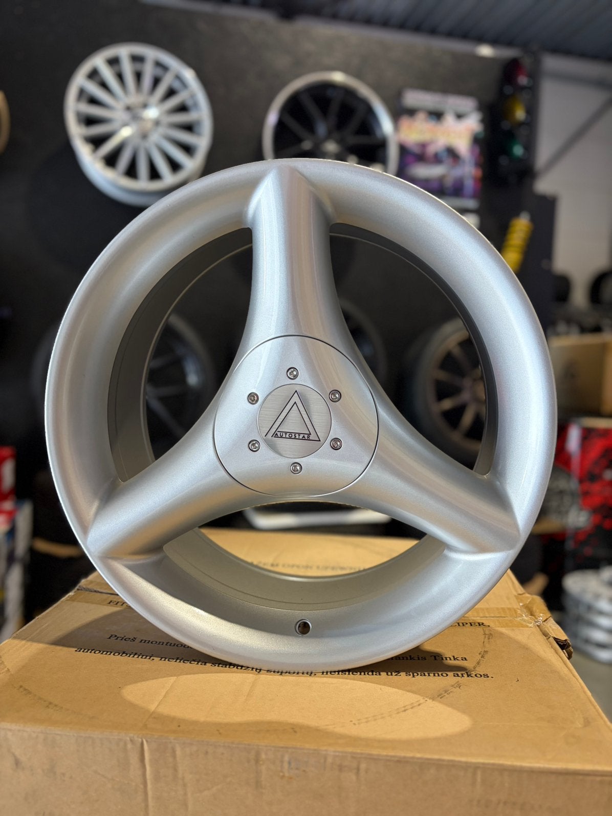 17” autostar mp3 silver, Ophalen