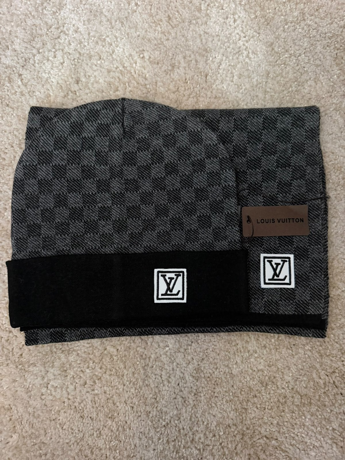 Louis Vuitton muts en sjaal, Kleding | Heren, Ophalen of Verzenden, Nieuw