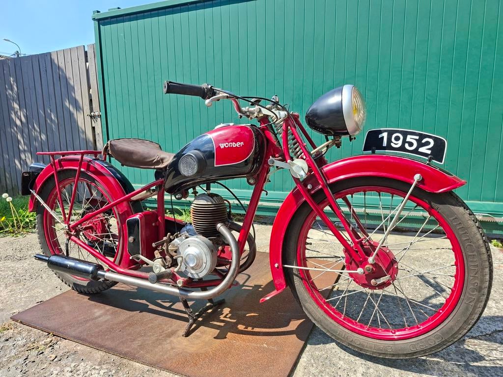 Oldtimer motor wonder ravat 1952, Motos, Motos | Oldtimers & Ancêtres