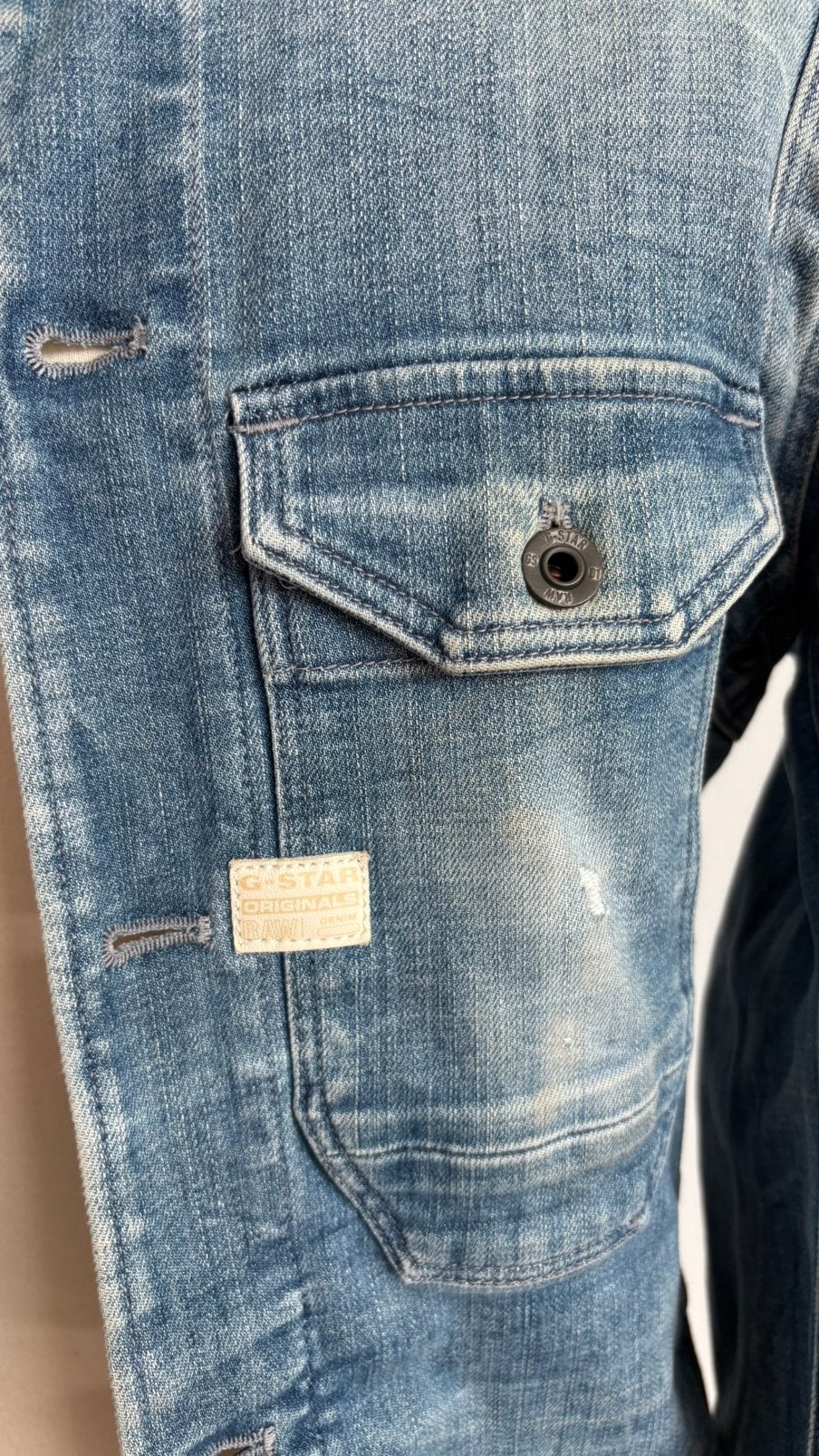 Veste en jean G-star Original (xs), Vêtements | Hommes, Enlèvement, Porté