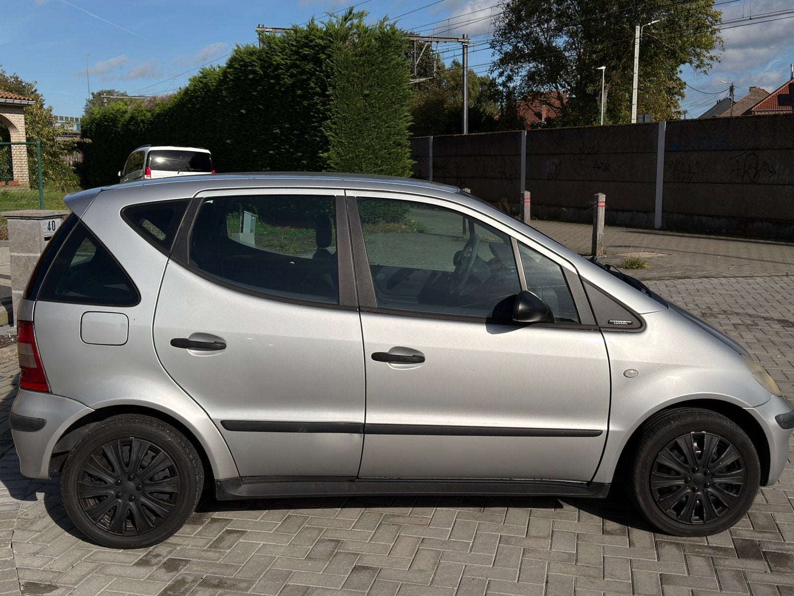 Mercedes A170CDI automaat 167k km airco gekeurd coor verkoop, Auto's, Zwart, 4 cilinders, 5 deurs, Particulier