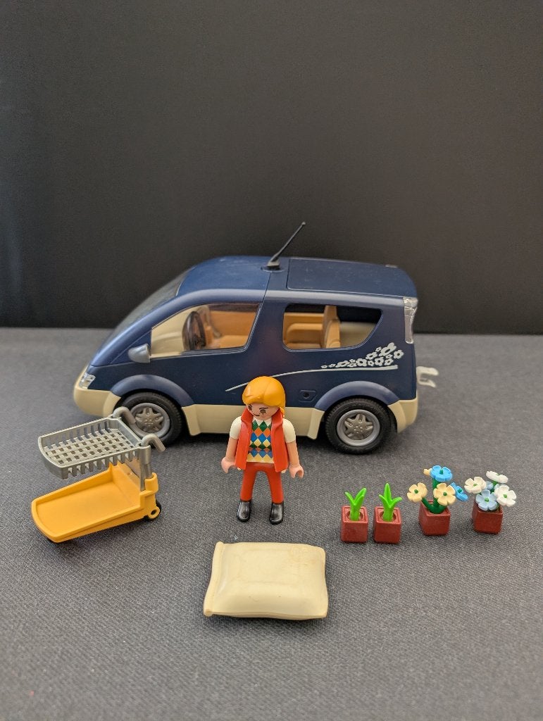 Playmobil 4483 - stadswagen/bloemenbezorger, Gebruikt, Complete set, Voertuig, Ophalen of Verzenden