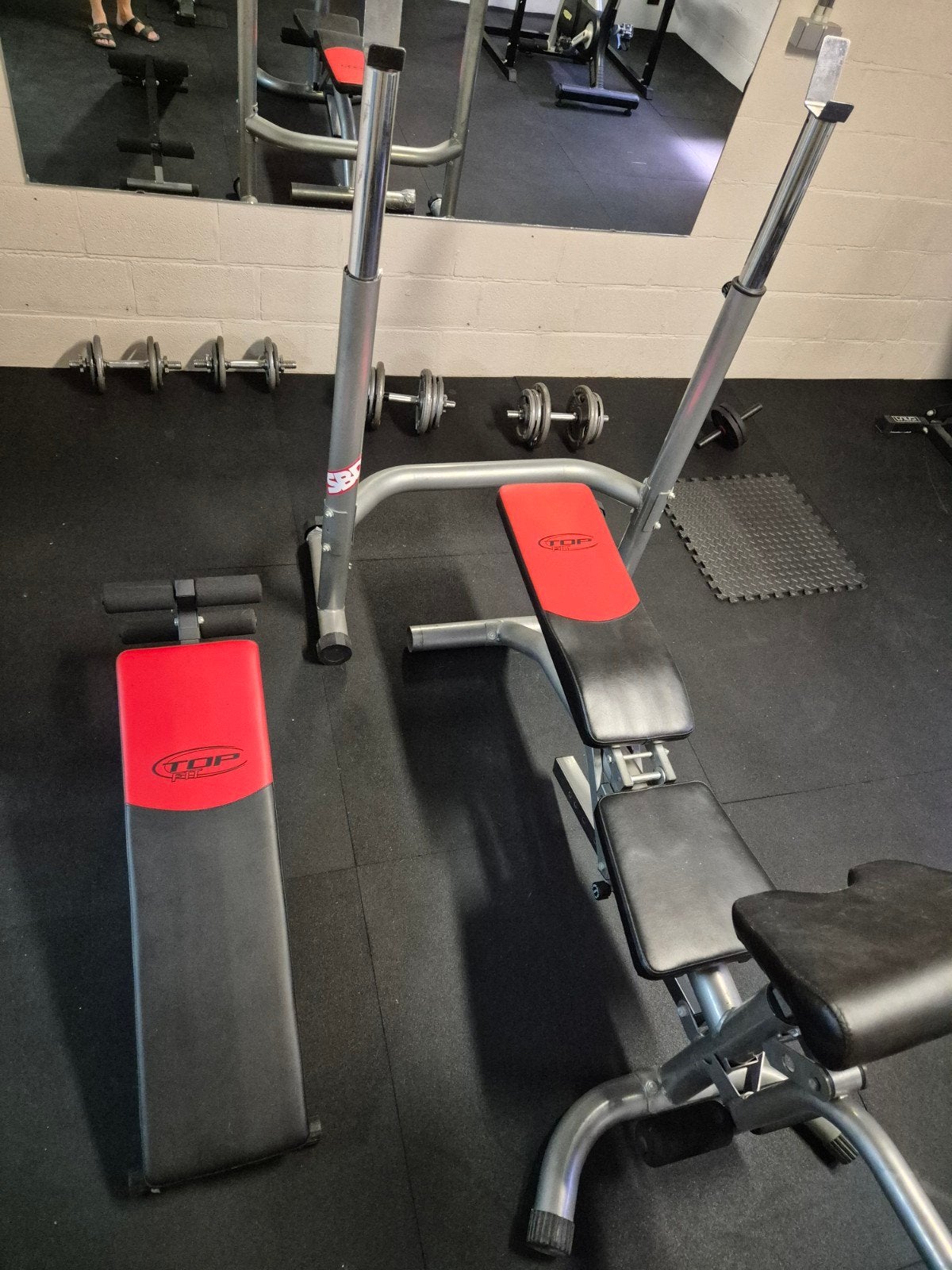 Rack, bench, ab bench, Sport en Fitness, Ophalen