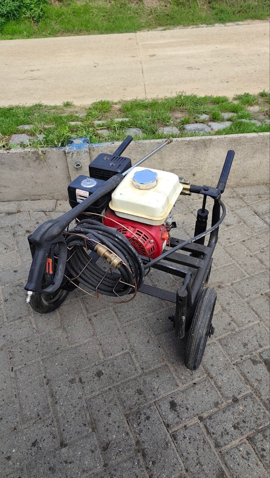 hogedrukreiniger benzine, Tuin en Terras, Ophalen, Benzine